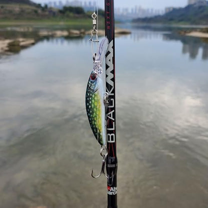 Minnow Fishing Lures crankbaits Set, 1/5oz Hard baits with Vibrant Colors for Trout, bass, Perch - Ideal for Stream and Lake Fishing， 5-Pack - style: M5