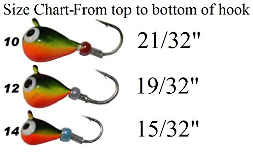 K&E Stopper Lures Tungsten - color: GRN CANDY, size: 10
