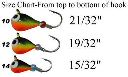 K&E Stopper Lures Tungsten - color: GRN CANDY, size: 10