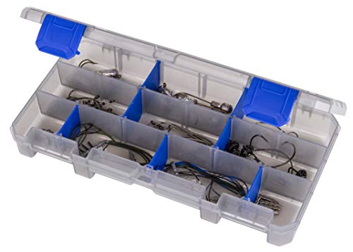 Flambeau Outdoors Zerust MAX 3003ZM Tuff Tainer - 18 Compartments and 9 Removable Dividers - 9.125" L x 5" W x 1.25" D - Fishing and Tackle Storage Utility Box - size: 3003ZM - 9.125" x 5" x 1.25"