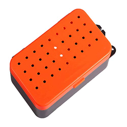 QUQUTWO Breathable Fishing Live Baits Container Holder Box Worms Lures Storage Organizer