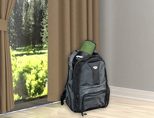 EPAuto 2-Pack Microfiber Quick Dry Travel Towel Set, Green | Lightweight, Super Absorbent, Compact, 60"x30" & 24"x15", for Gym/Camping/Beach/Yoga/Backpacking - color: Green