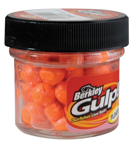 Berkley Berkley Gulp Floating Salmon Eggs 0 56 Ounce - color: Fluorescent Orange