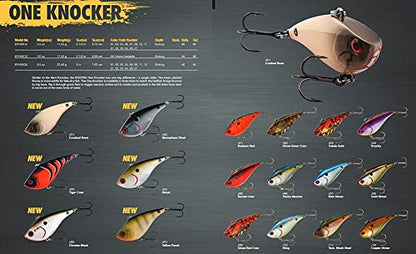 BOOYAH One Knocker Bass Fishing Crankbait Lure - color: Royalty, size: 1/2 oz