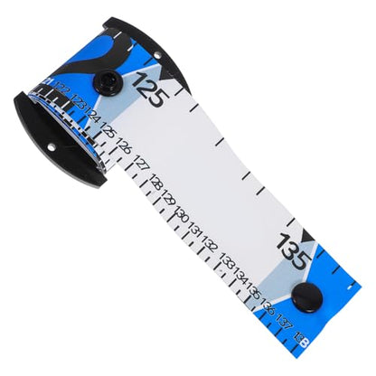 Yardwe Fish Measuring Board Adhesive Fish Ruler Tape for Boats Kayaks Outdoor Use Weatherproof Design Compact Portable Versatile Fishing Measurement Tool