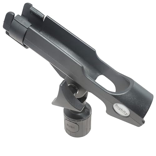 2-Piece Fishing Rod Holder with Universal T-Screws for Kayaks, Fishing Boats and Canoes