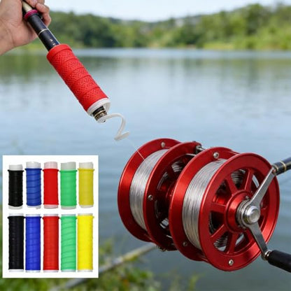 Cold Shrink Handle Wrap, 4.7/6.7in Rubber Cold Shrink Handle Cover, Non-Slip, Insulated Cold-Shrink Handle Sleeves for Fishing Rods and Rackets, Cold Shrink Tool Grip - color: yellow, size: 6.7 /17cm