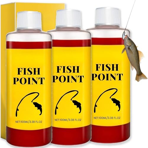 Concentrated Fish Attractant Liquid, 100ml Fish Attractant Liquid for Trout, Panfish and More - color: 3PCS