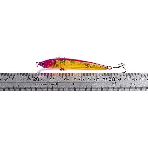 10pcs Minnow Fishing Lures Crankbaits, Fishing Lures Hard Baits Swimbaits, Minnow Topwater Baits