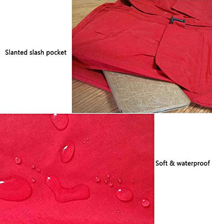 Unisex Breathable Fishing Vest, Multi-Pockets Photography Travel Hunting Waistcoat Jacket for Adults and Youth - color: Red, size: 3X-Large