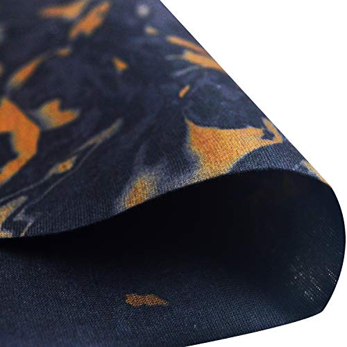 Obacle Seamless Face Mask Rave Bandana Men Women for Dust Sun Wind Protection - color: Pure Black Brown