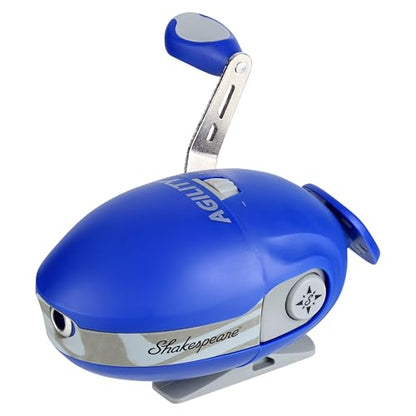Shakespeare Agility Spincast Fishing Reel, Ultra-Ergonomic Design, Soft-Touch Handle Knobs, Pre-spooled with Stren Line - size: 10