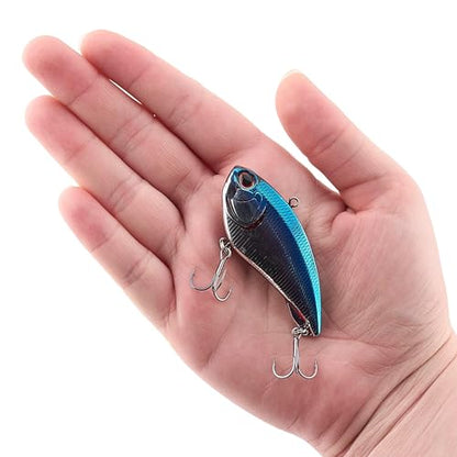 Berkley Jack - color: Blue Chrome, size: 2 1/2in - 1/2 oz