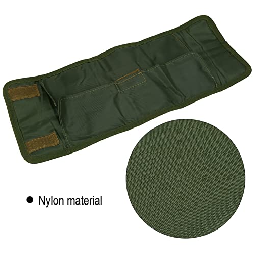 Roll Up Fly Tying Tool Pouch Fishing Accessory Case Nylon Artificial Lure Storage Bag Holder Fishing Tackle Binder Bag