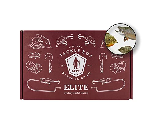 Catch Co Mystery Tackle Box Panfish & Trout Fishing Kit | Trout Fishing | Crappie | Bluegill | Perch | Sunfish | Panfish Fishing - style: Elite