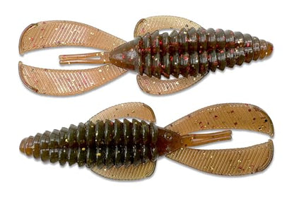 Phat Pak Baits - Swamp Monster Rage Bug Style Plastic Beaver Creature Bait Punching Bass Fishing Lure 20ct 4" - color: Gary's Favorite