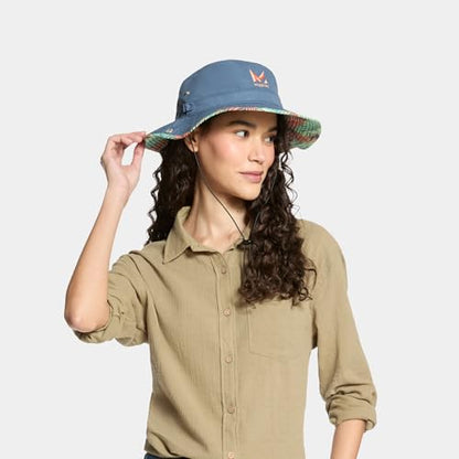 MISSION Cooling Bucket Hat - Unisex Wide-Brim Hat for Men & Women - Lightweight, Foldable & Durable - Cools Up to 2 Hours - color: Sea Palm