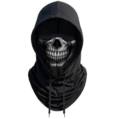 Skull Balaclava Hat for Women Men Sun UV Protection Summer Cooling Full Face Mask Cycling Hiking Fishing Outdoor Sports - color: Skull 03