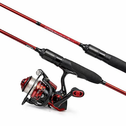 Eupheng Aerospin Ultralight Spinning Rod and Reel Combo | Fast action 6ft travel setup; Fits 2/3/4/5/6lb; High modulus graphite; 9+1 BB 20lb drag reel with ceramic guides - style: 6'6'' Rod&reel