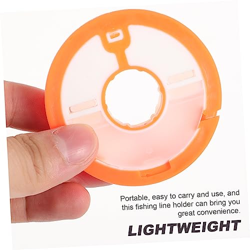 Fishing Line Storage Organizer Box with Spools Portable Fishing Reel Case for Management Durable Material Lightweight and Practical Tackle Accessory