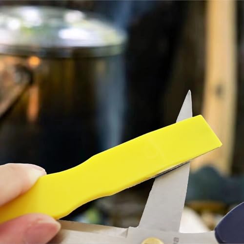 DMD Mini Diamond Sharpening File Set, 6PCS Portable Knife Sharpener Kit with Color-Coded Grits (#220/#400/#600) for Kitchen Knives, Garden Tools, Fishing Hooks & Outdoor Gear