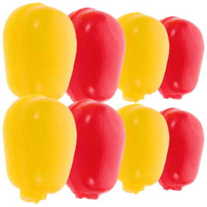Homoyoyo 200pcs Floating Artificial Corn Baits Carp Fishing Lures Silicone Soft Lures Lifelike Appearance for Pond and Lake Fishing