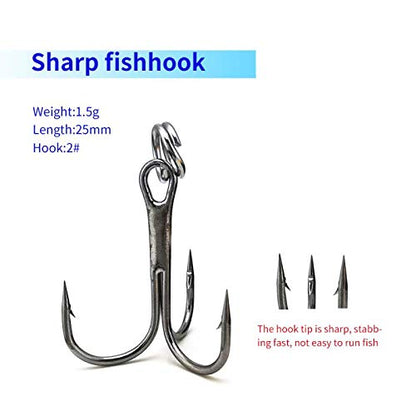 5.9in Multi Jointed Swimbait Fishing Lures Bait,2 Segment Big Giant Sinking Fishing Bass Lures,Crankbaits Swimbaits with Treble Hook - color: 5.9in,1.94oz-Color C