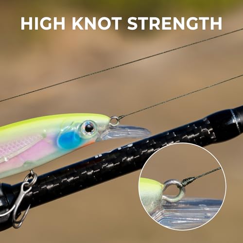 Calamus Bastion Braided Fishing Line -Abrasion Resisting Braided Lines – Thin Diameter Superline – Zero Stretch – 4 Strand MultiTuf Fiber Braid Line - color: X4-Gray, size: 30 LB - 150 Yds