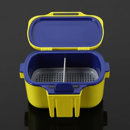 Insulated Container Case - Bait Storage Box, Waterproof Live Worm Holder | Compact Bucket Organizer, Outdoor Fishing Gear Carrier for Boat, Kayak, Pier, Ice Angling Expedition