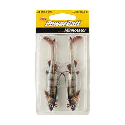 Berkley PowerBait Minnotator Fishing Soft Bait - color: HD Bluegill, size: 3.5 in - 3/8 oz