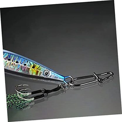 Toddmomy Lure Pin Hook Fishing Lure Connector Fishing Tackle Kit Fishing Snaps Clip Fishing Supply Fishing