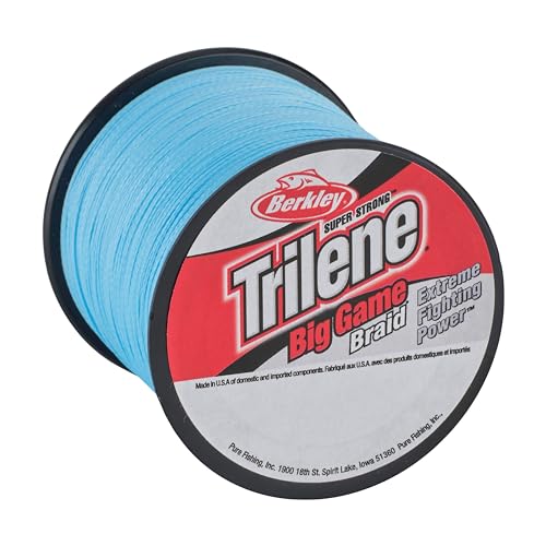Berkley Trilene Big Game Braid Fishing Line - color: Ocean Blue, size: 30lb - 328yd