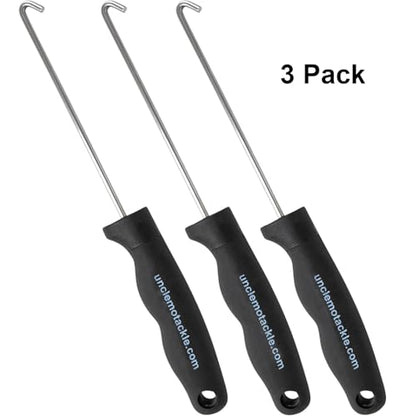 UMT - Durable Hookout, Fish De-Hooker, 10" Hook Remover Tool (3 Pack)