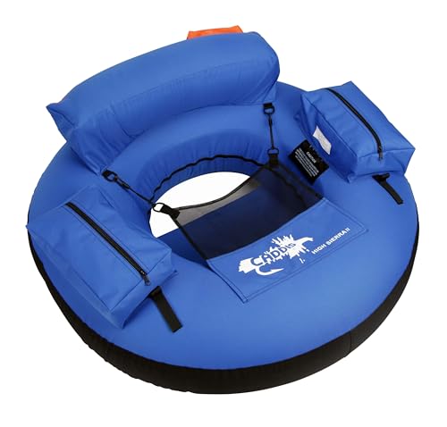 High Sierra II Inflatable Float Tube for Fishing and Angling by Caddis Sports