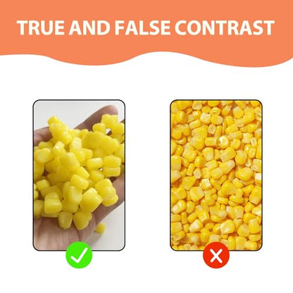120 Pcs Carp Lures Corn Head Lure Carp Bait for Fishing Simulation Fake Corn Floating Soft Baits Carp Fishing Lures with Nice Scent Carp Fishing Trout Fishing Cat Fish