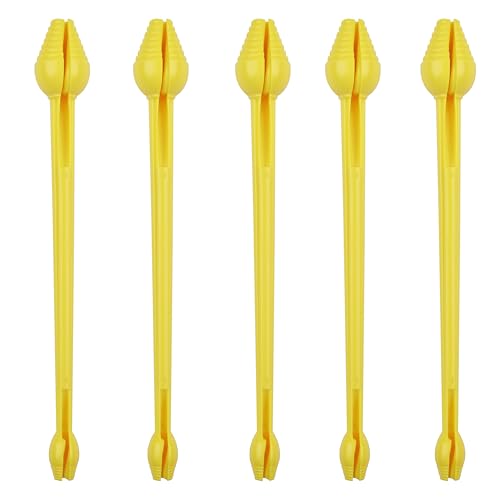 Plastic Fishing Hook Disgorger Snelled Fish Hook Remover Tool Portable Unhook Tool Fish Extractor Detacher Dehooker Fishing Gear Accessories - size: LARGE-5PCS