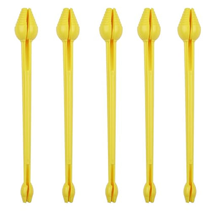 Plastic Fishing Hook Disgorger Snelled Fish Hook Remover Tool Portable Unhook Tool Fish Extractor Detacher Dehooker Fishing Gear Accessories - size: LARGE-5PCS