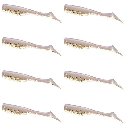 Fishing Lures for Speckled Trout, Redfish, Bass - Louisiana Paddle Tail Swimbaits for Freshwater and Saltwater - color: Magneto