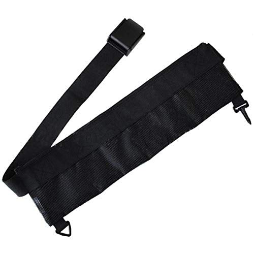 Scuba Choice BCD Weight Belt with Quick-Release Buckle, Webbing & Integrated Pockets – Secure, Adjustable Fit for Scuba Divers, Durable for Training & Deep Diving - size: 47"