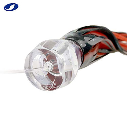 OCEAN CAT Saltwater Trolling Lure for Marlin Tuna Mahi Dolphin Durado Wahoo Trolling Lures Free Mesh Bag Offshore Big Game Lures - color: 9 in - Crystal Head - 6pcs