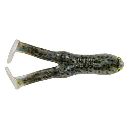 Berkley PowerBait Beatn'n Paddle Frog Fishing Soft Bait - color: HD Bull Frog