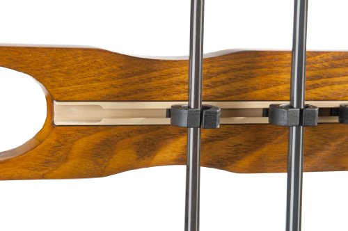 Old Cedar Outfitters Modular Wall Rack for Fishing Rod Storage, Holds up to 8 Fishing Rods - color: Oak Finish