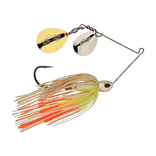 Berkley Power Blade Compact Fishing Spinnerbaits - color: Coleslaw/Silver + Gold, size: 3/8 oz - Colorado Indiana