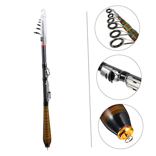 Fishing Pole Carbon Sea Rod Bass Fishing Tenkara Rod Smooth Guide Ring Non-Slip Grip