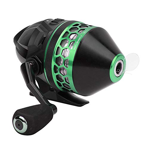 Alomejor spincast Reel,4.1:1 Speed Ratio for Retrieval,Closed face Fishing Reel,ABS and Metal Construction for Durability and Lightweight,for Beginners and Casual Anglers in Freshwater Lakes