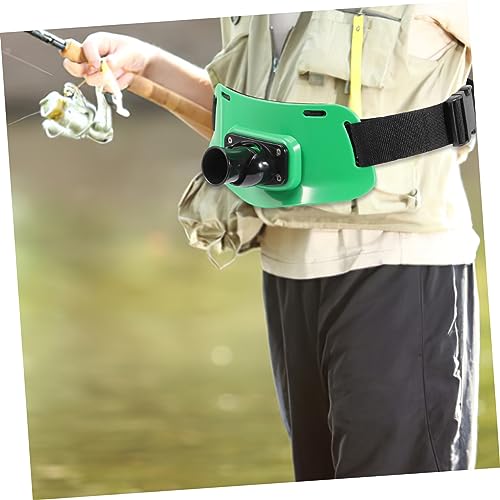 Lightweight Fishing Belt with Rod Holder Adjustable for Men Women Boys and Girls Durable Polyester Quick Release Buckle