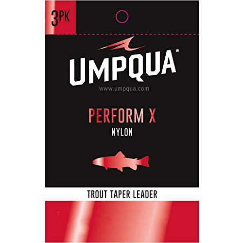 Umpqua Perform X Trout Nylon Leader - size: 2X - 9 ft - 3 Pack