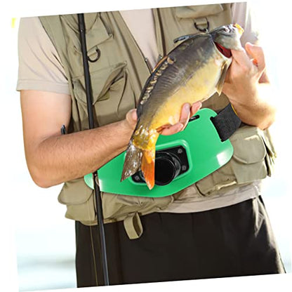 Lightweight Fishing Belt with Rod Holder Adjustable for Men Women Boys and Girls Durable Polyester Quick Release Buckle