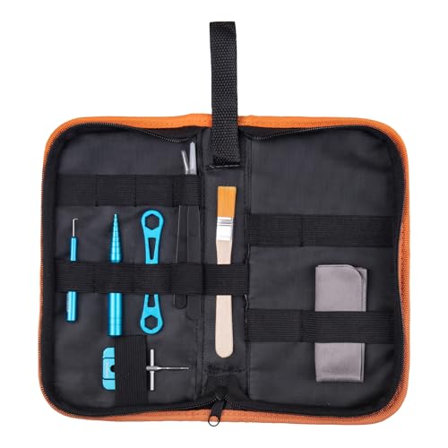 Fishing Reel Cleaning Kit,Baitcasting Reel Repair Kit,30-in-1 Precision Screwdriver Kit for Fishing Reel Maintenance Kit - Spinning & Baitcasting (Manual Tool Kit)