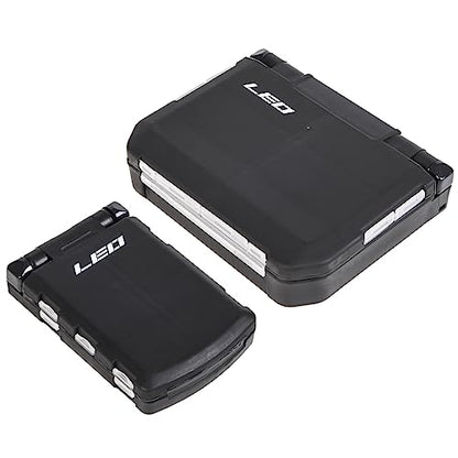 Compartments Fishing Lures Boxes Baits Storage Case Fishing Tackle Storage Trays Hooks Organizers Waterproof Lures Box Compartments Fishing Lures Box Baits Storage Case Tackle Storage Trays Hooks Box